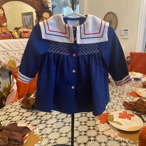 Polly Flinders Dresses Vintage Polly Flinders Smocked Infant